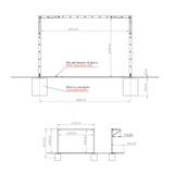 PORTA DA CALCETTO 3 x 2 M | REGGIRETE A GOMITO