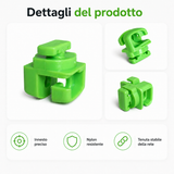 GANCI IN NYLON PER PORTE DA CALCIO E CALCETTO | SET 50 - 100 PEZZI