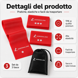 SET 3 BANDE ELASTICHE