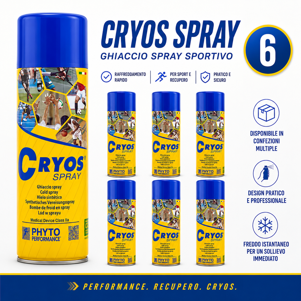 CRYOS SPRAY - GHIACCIO SINTETICO
