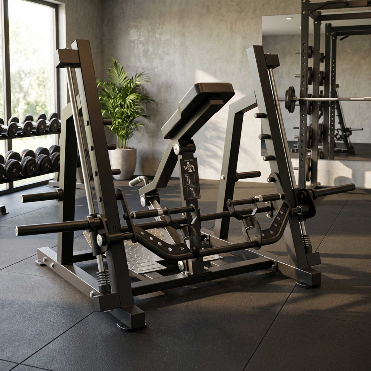 Toorx Professional FWX-6910 Linear T Bar, macchinario ambientato