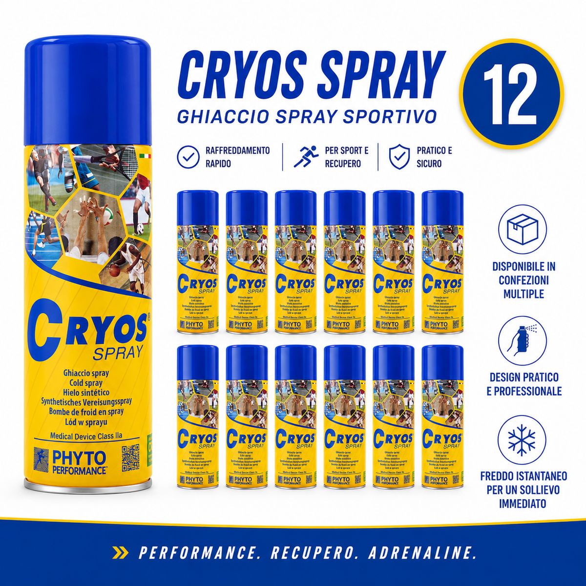 CRYOS SPRAY - GHIACCIO SINTETICO