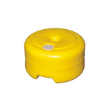 BASE IN PLASTICA CILINDRICA PER PALETTO Ø 32 MM - RIEMPIBILE