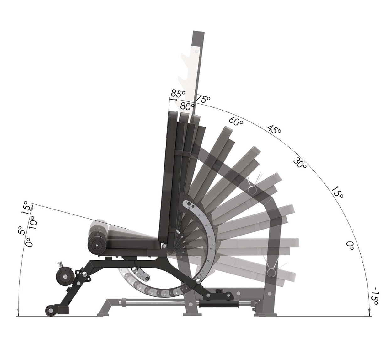 PANCA OLIMPICA - REGOLABILE | WBX 3900