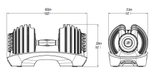 MANUBRIO SELETECH - 552i | 2,3 - 23,8 KG