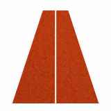 Erba sintetica con linee - colore argilla