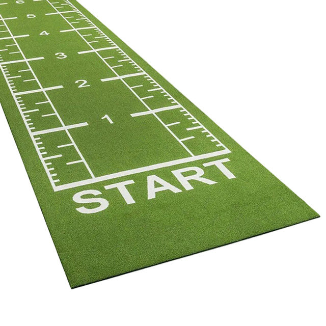 Erba sintetica con numeri