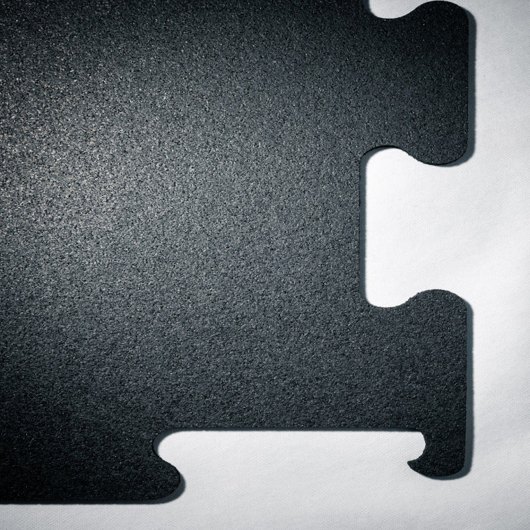 PUZZLE IN GOMMA - NERO | 8 - 20 MM - vista e applicazione del prodotto