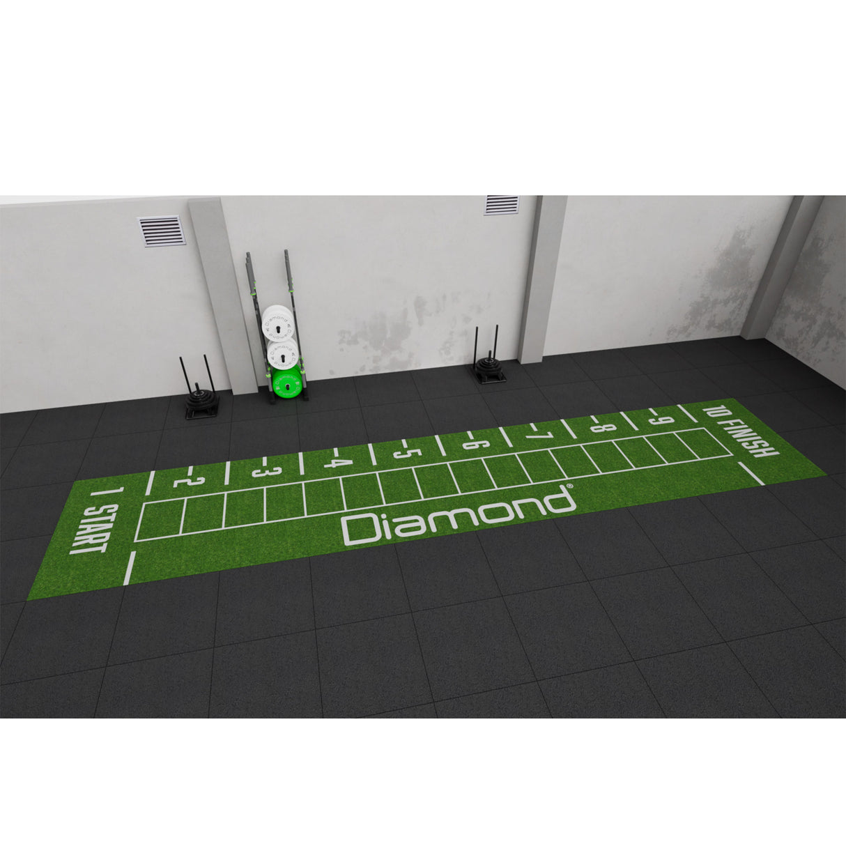 ERBA SINTETICA CON START | 2 x 10 M