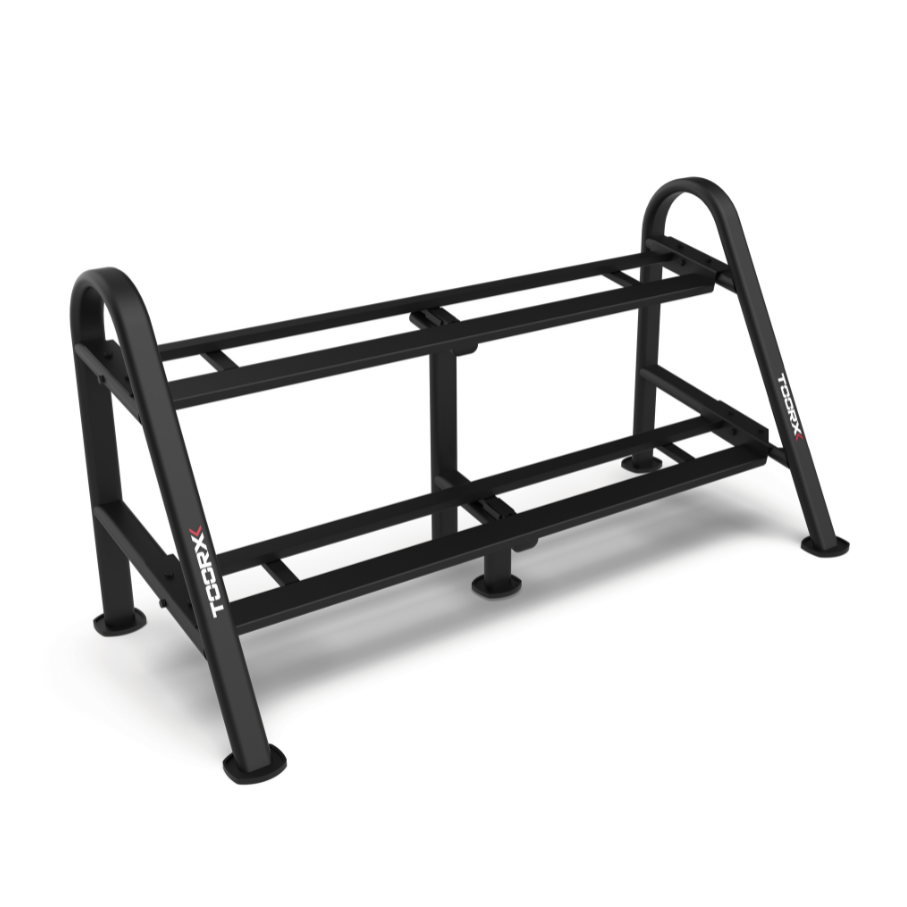 RASTRELLIERA STUDIO PORTA MANUBRI A 2 RIPIANI