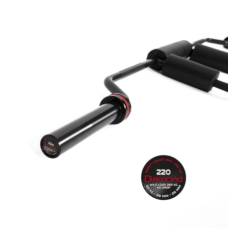 SAFETY SQUAT BAR 220 CM | 250 KG