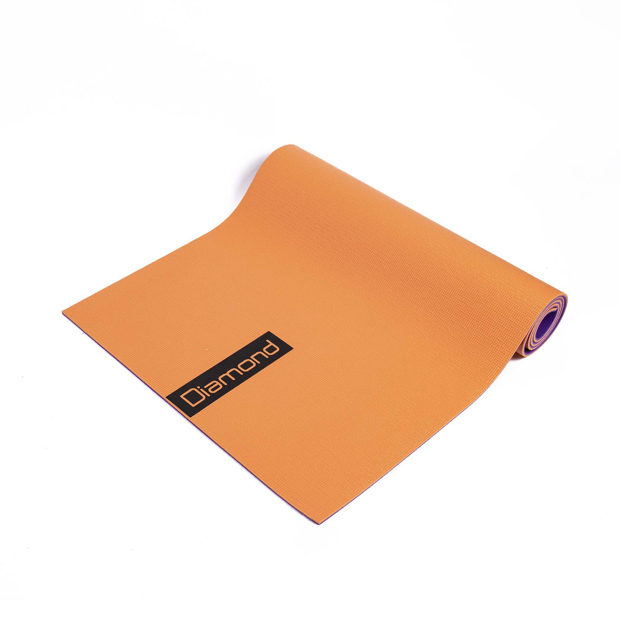 TAPPETINO YOGA IN PVC - ARANCIO/VIOLA