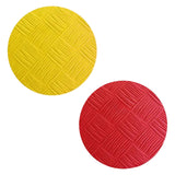 TATAMI REVERSIBILE - PAGLIA DI RISO | 30 - 50 MM - finitura giallo e rosso