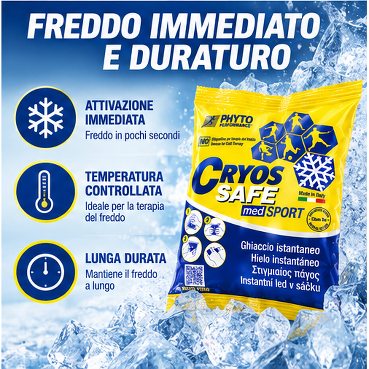 CRYOS SAFE freddo immediato