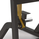 Toorx Professional FWX-10600 – dettaglio leve e supporti per i dischi