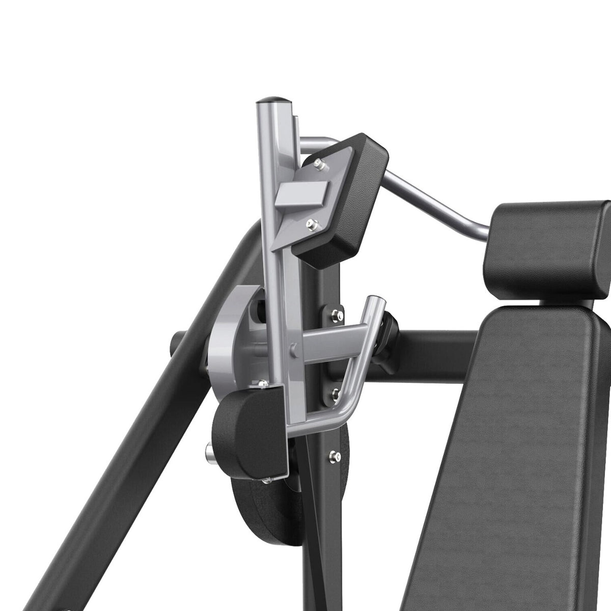Toorx Professional FWX-8090 – dettaglio leva superiore e schienale