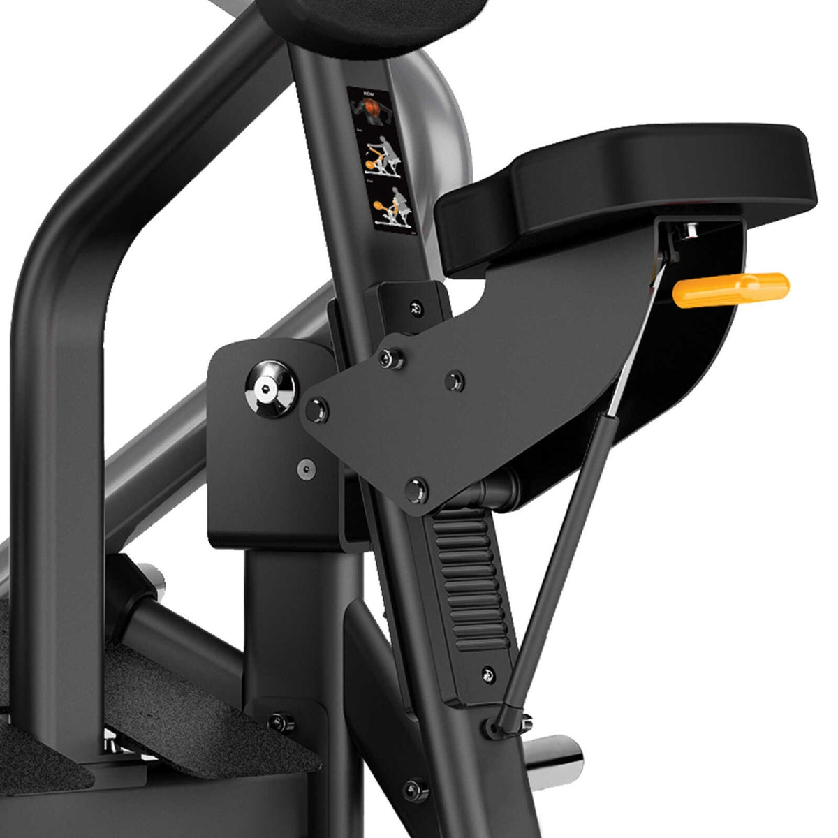 Toorx Professional FWX-8500 – dettaglio seduta e regolazione