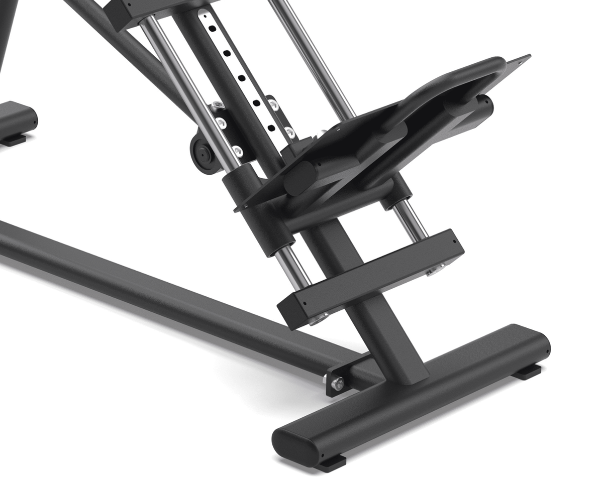 Toorx Professional FWX-8590 – dettaglio pedana e leva di carico