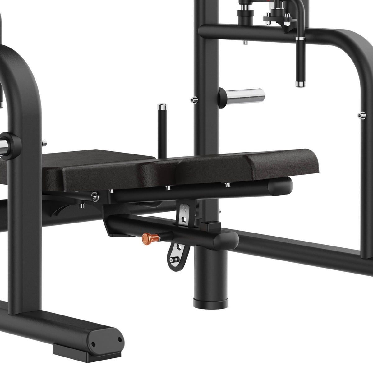 Toorx Professional FWX-8850 – dettaglio appoggi delle spalle e leva
