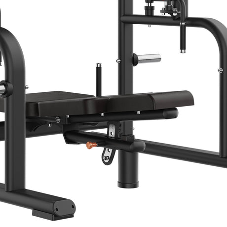 Toorx Professional FWX-8850 – dettaglio appoggi delle spalle e leva