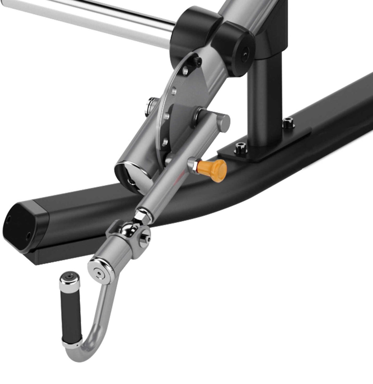 Toorx Professional FWX-9200 – dettaglio leveraggi e fulcro