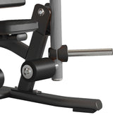 Toorx Professional FWX-9500 – dettaglio rullo e supporto per i dischi