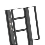 Toorx Professional FWX-9750 – dettaglio schienale e maniglie