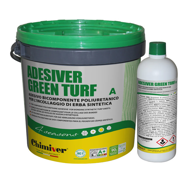COLLANTE PER PAVIMENTI IN ERBA | ADESIVER GREEN TURF - 13 KG