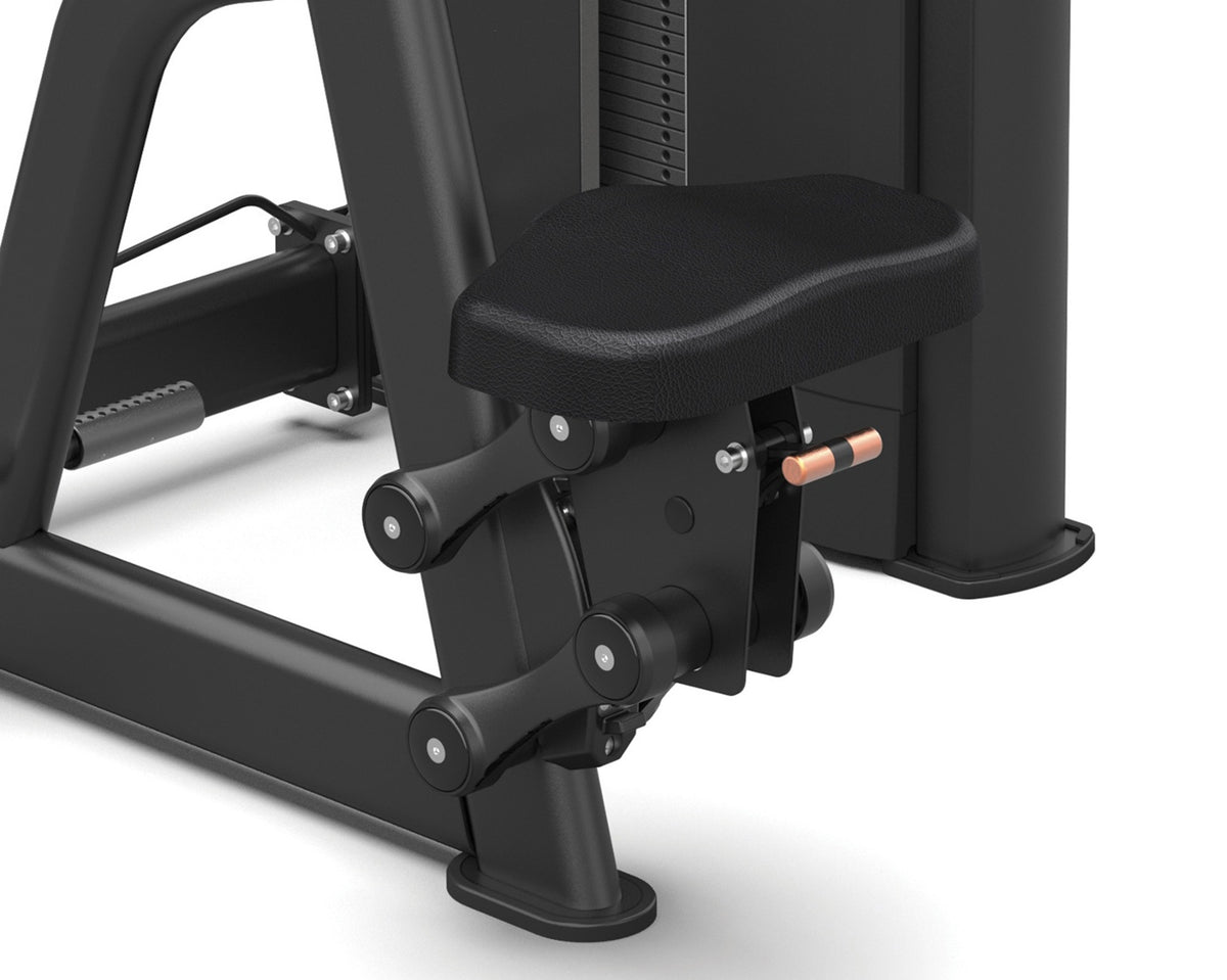 Toorx Professional PLX-B6550 Black – dettaglio seduta e regolazioni