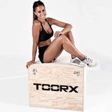 Plyo Box Toorx AHF-140 in uso in palestra