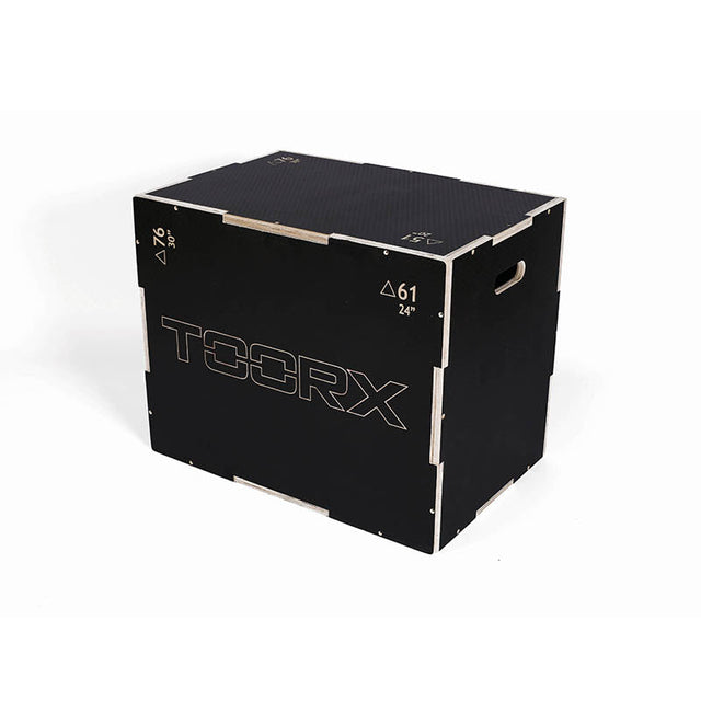 Plyo box Toorx AHF-255 su sfondo bianco
