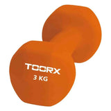 Manubrio Toorx MN-3 in neoprene, 3 kg, colore arancio