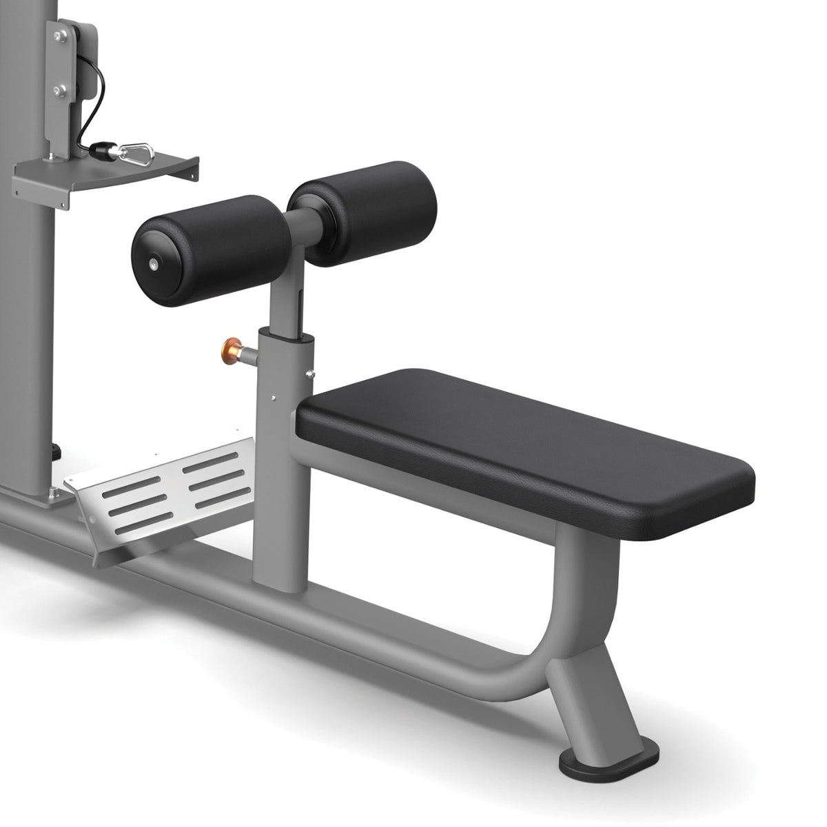 Toorx Professional PLX-7500 Lat Machine / Pulley Dark Silver – seduta e rulli fermacosce