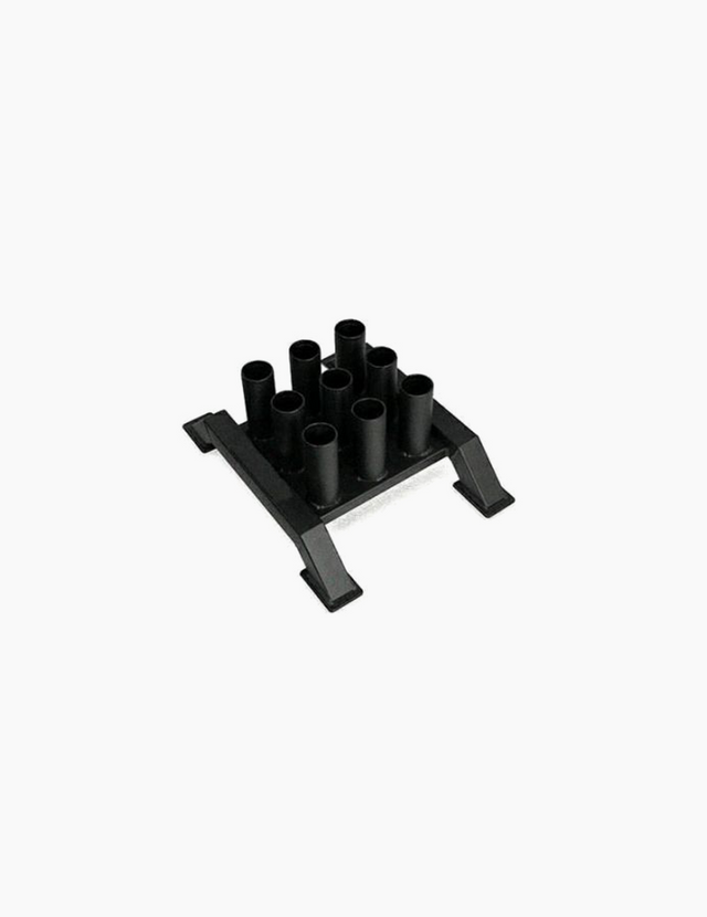 Rastrelliera Toorx RPB-9 completa, porta bilancieri olimpici da terra a nove posti